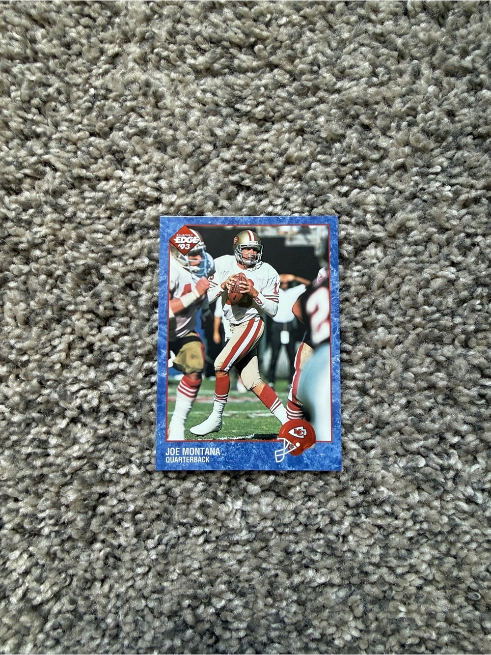 1993 Joe Montana Football Collector’s Edge Football Card